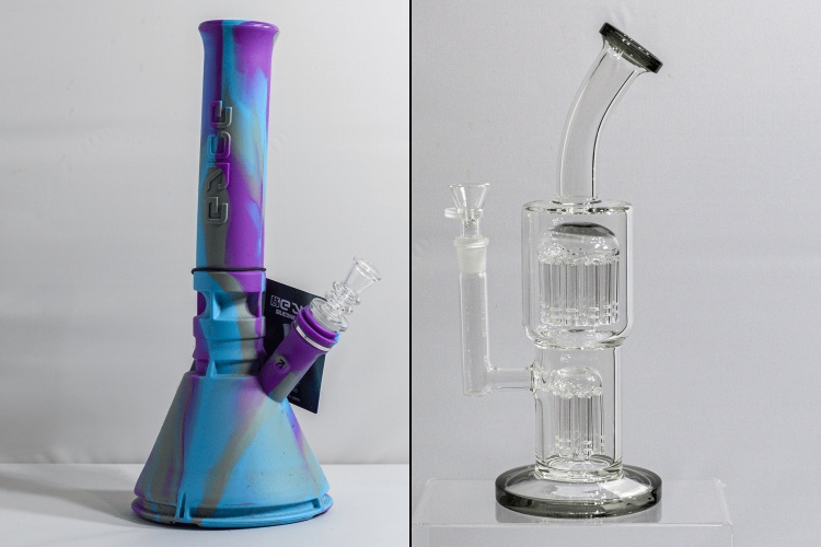 Glass Bongs vs. Silicone Bongs: How Do They Compare?, Denver's Best Online  Smoke Shop