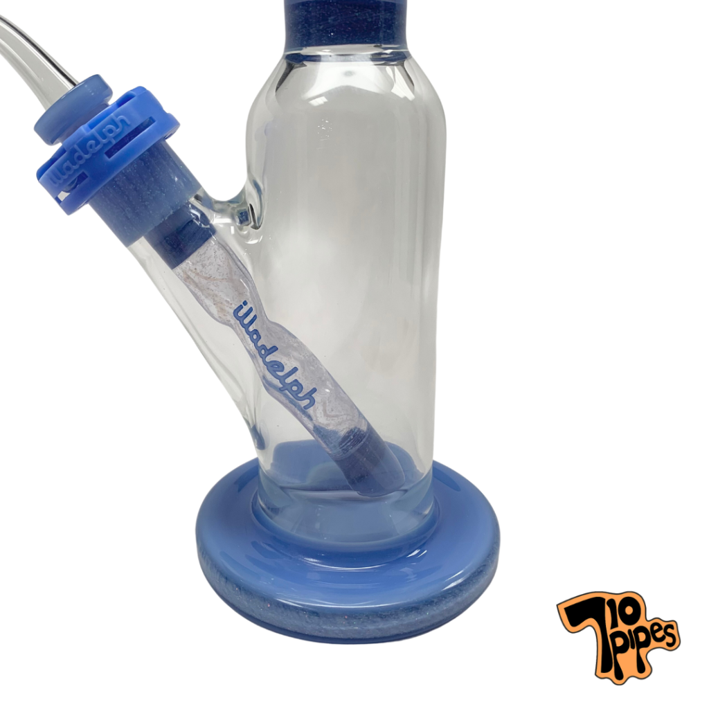 Illadelph Custom Tube (Blue/White Wig Wag) | Online Smoke Shop | 710 Pipes