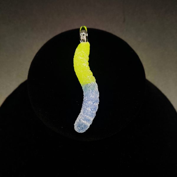 Emperial Glass Worm Pendants