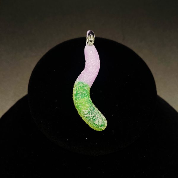 Emperial Glass Worm Pendants - Image 3