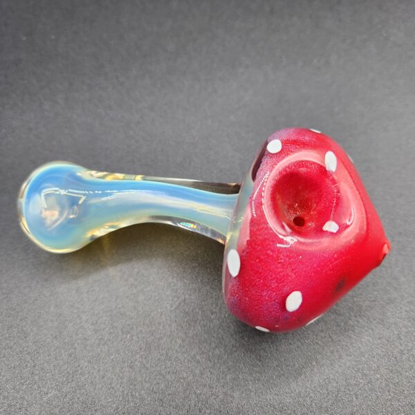 5" Fumed Stem Mushroom Hand Pipe