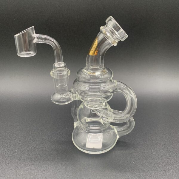 Illuminati Glass 6" Recycler Clear