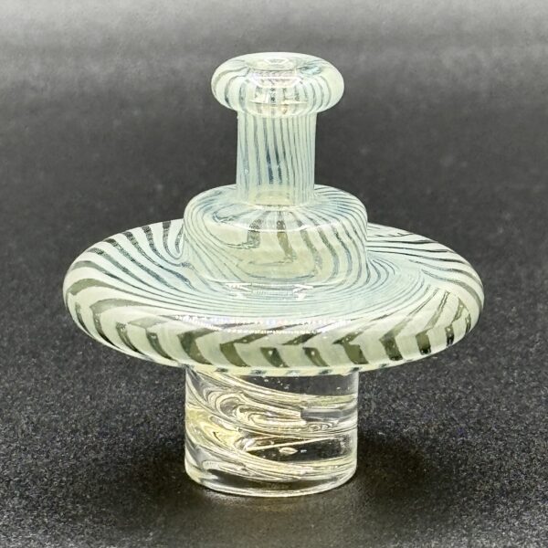 El3ctro B White Swirl Spinner Cap