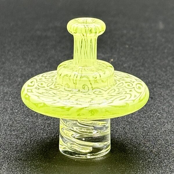 El3ctro B Green Linework Spinner Cap