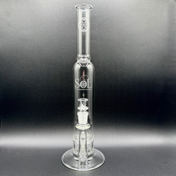 SOL 60mm Lace Sphere Tube Clear